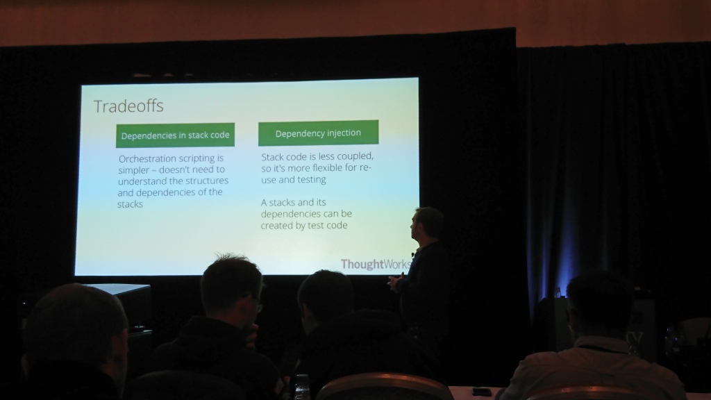 Infrastructure dependency tradeoffs